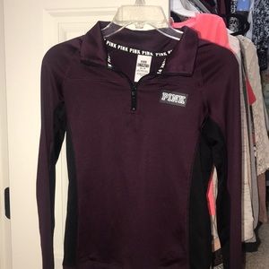 PINK Victoria’s Secret ULTIMATE 1/4 zip pullover